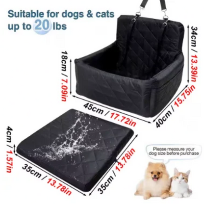 Dog Car Seat – Safe, Secure & Cozy Rides