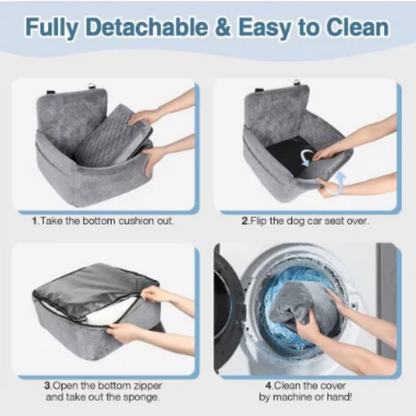 Dog Car Seat – Safe, Secure & Cozy Rides