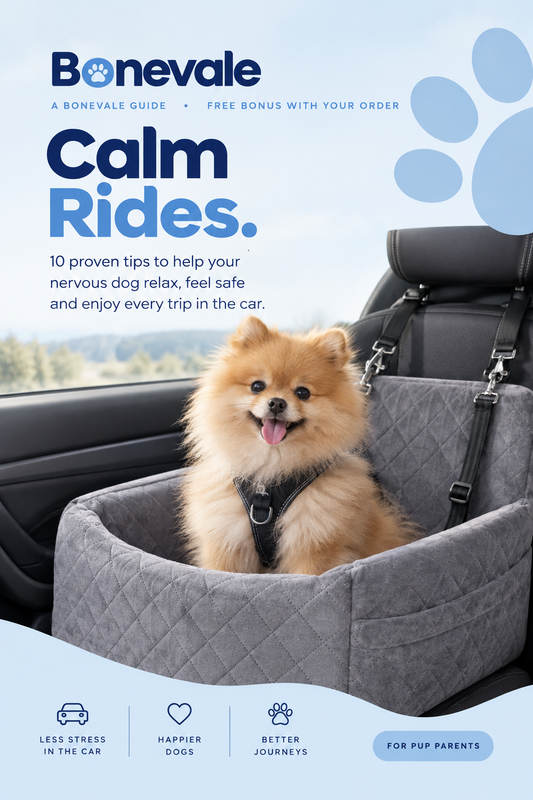 Calm Rides: 10 proven tips to help your nervous dog relax.